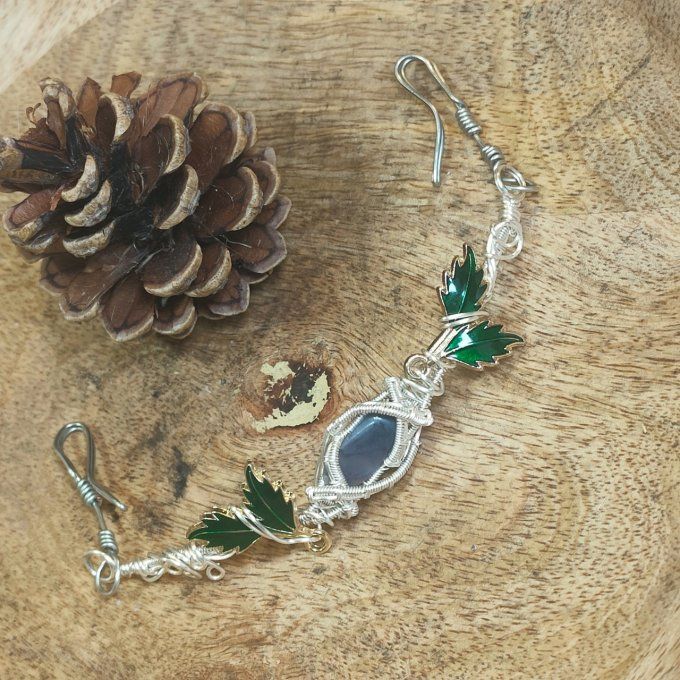 collier Charms Sugilite :pierre du guérisseur de l'âme