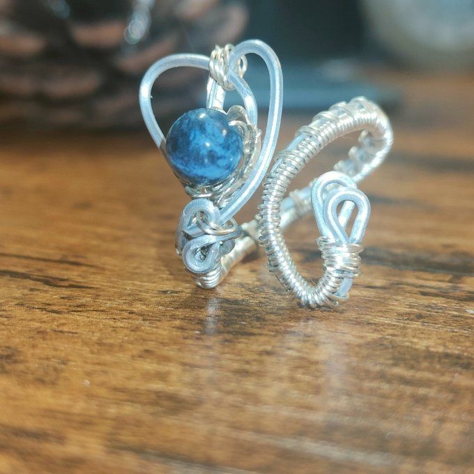 Bague perle Pietersite