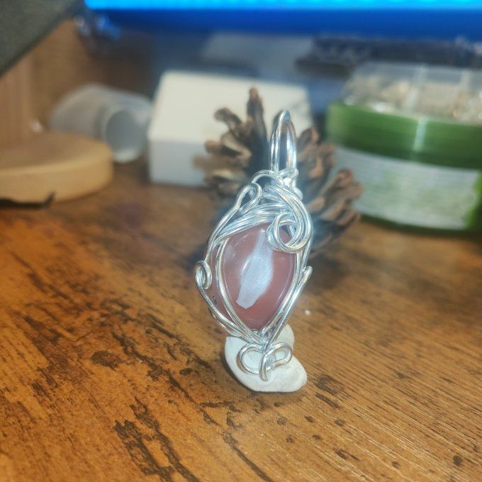 Pomme poison Cornaline -pendentif