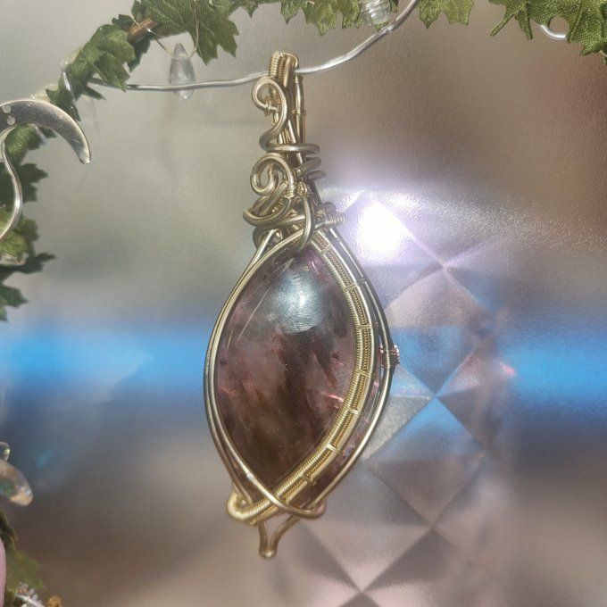 Quartz hématoïde ✨Force, Sérénité & Harmonie