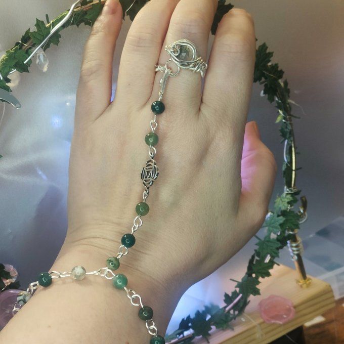 Le bracelet bagues perles Acompte