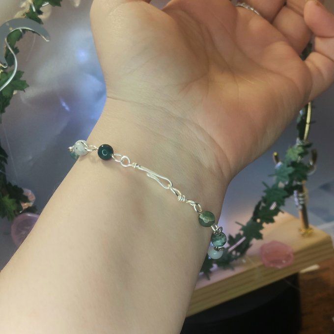 Le bracelet bagues perles Acompte