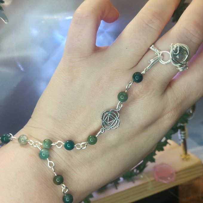 Le bracelet bagues perles Acompte