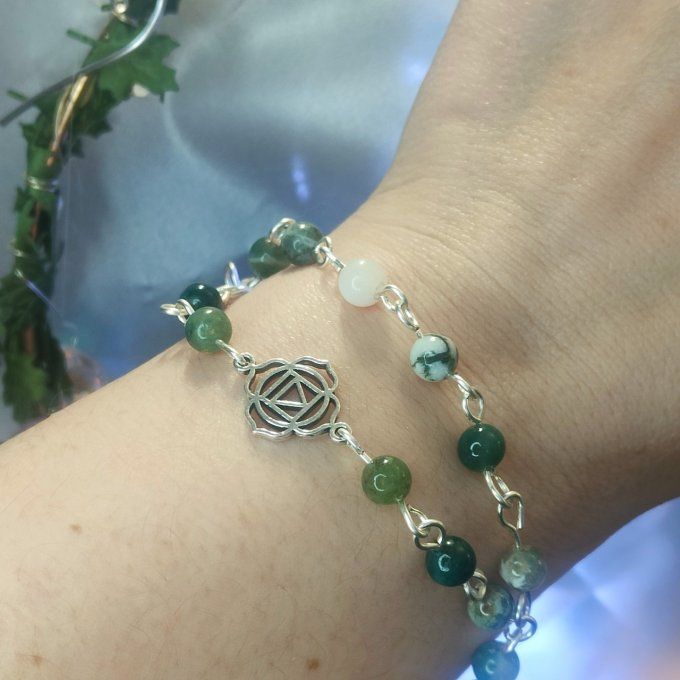 Le bracelet bagues perles Acompte