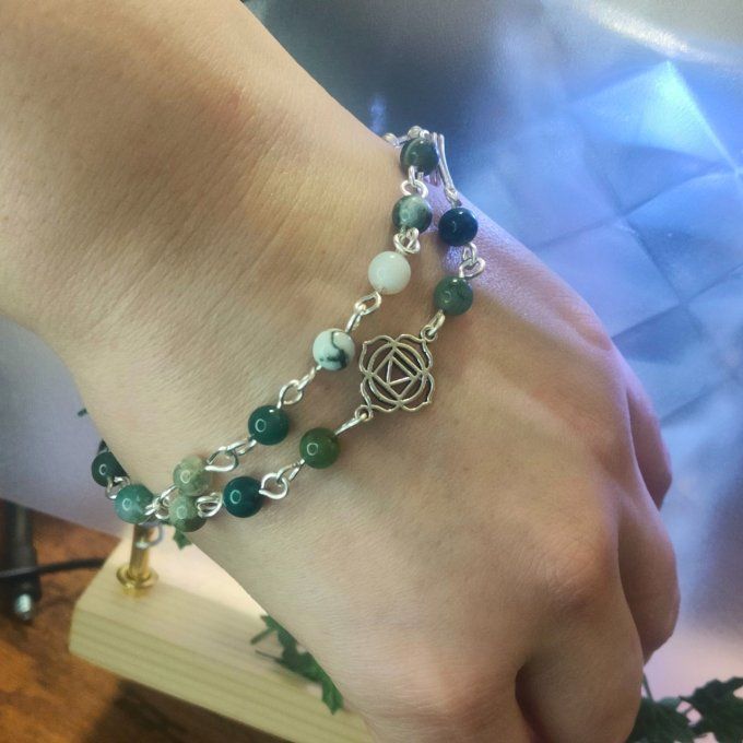 Le bracelet bagues perles Acompte