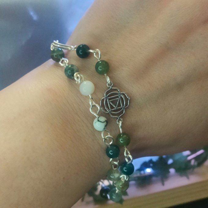 Le bracelet bagues perles Acompte