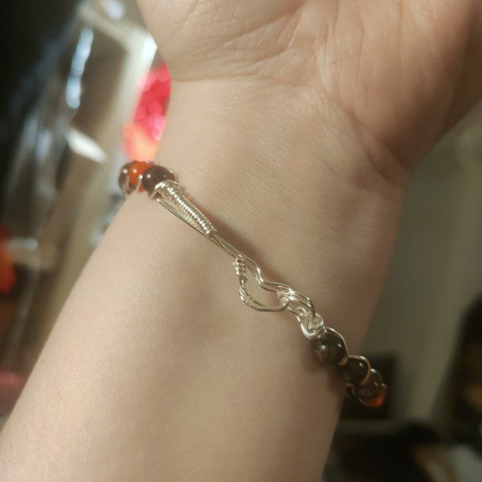 Bracelet Autumn :protection de l'hypersensible  - 6mm