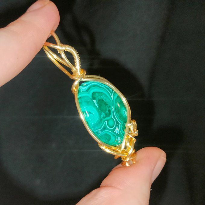 ✨ Chrysocolle Malachite : Paix, Guérison et Protection ✨
