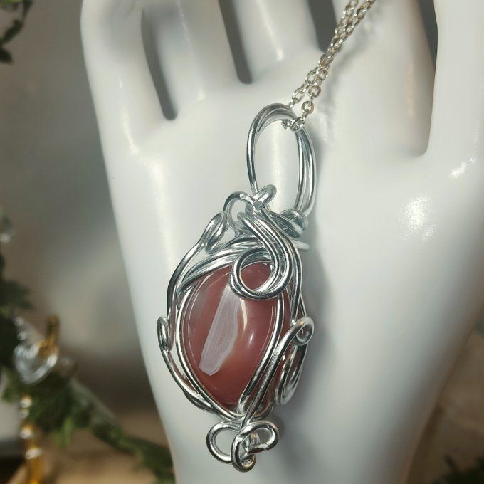 Pomme poison Cornaline -pendentif