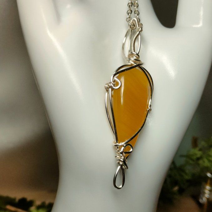 Aragonite jaune ( calcite métamorphique )✨ Ancrage et patience ✨