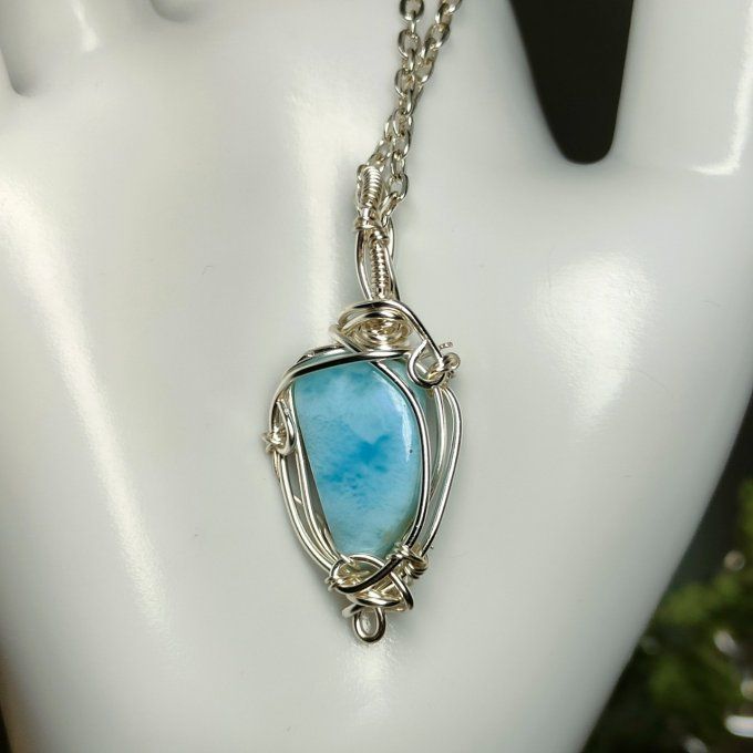 Larimar ✨pierre du Dauphin ✨sérénité et douceur ✨