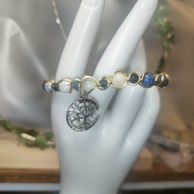 Bracelet Achésis :divine entente  - 6MM
