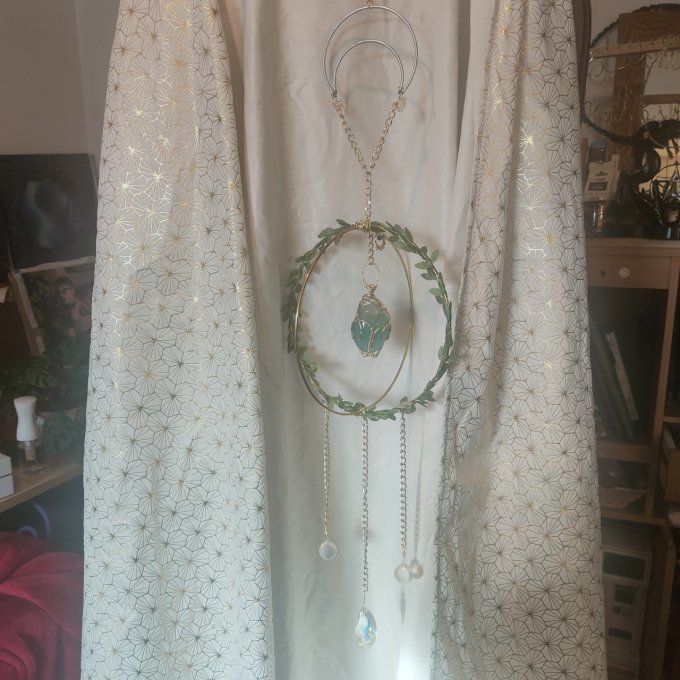 Sun catcher Nymphéa✨ Protection, Clarté et Harmonie pour Votre Espace ✨