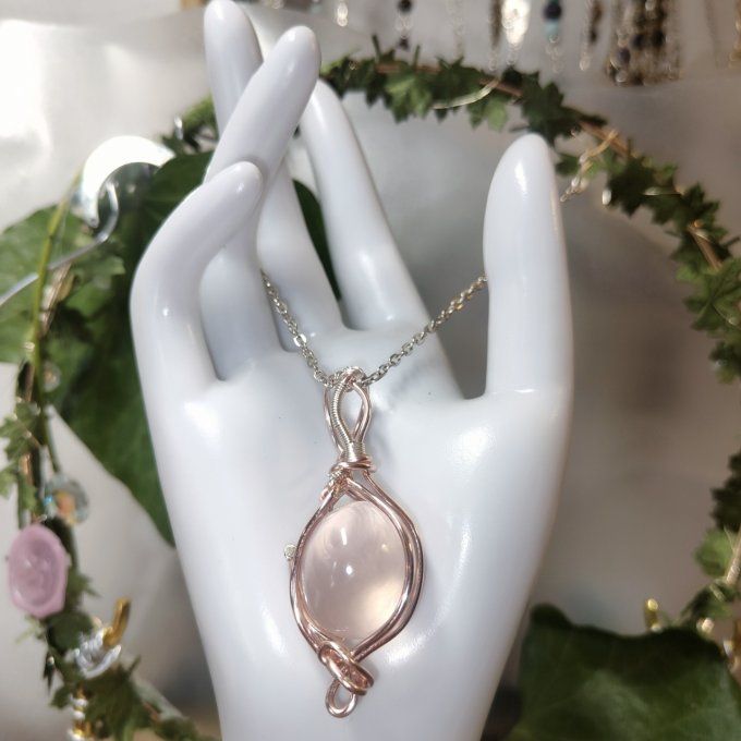 ✨Quartz rose étoile rutile ✨Amour et douceur 