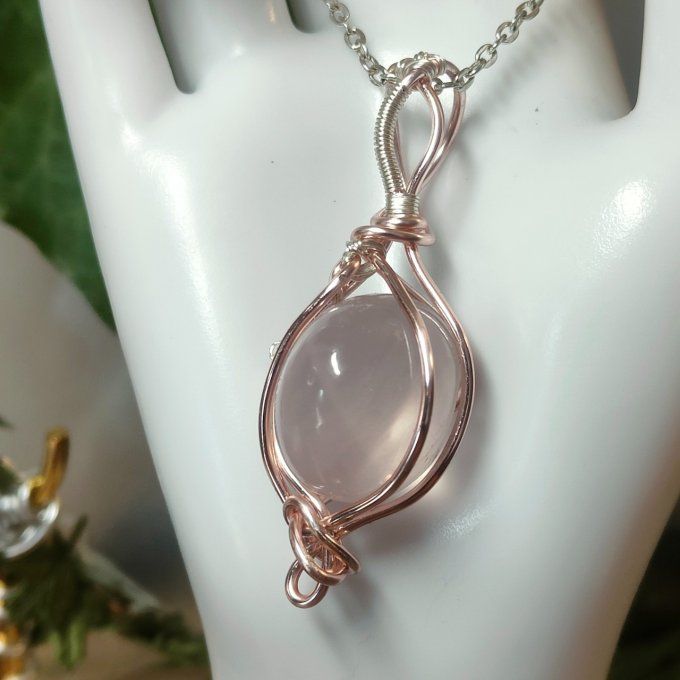 ✨Quartz rose étoile rutile ✨Amour et douceur 