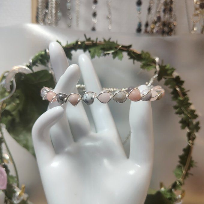 Bracelet NOUT : élévation de l'âme -6mm