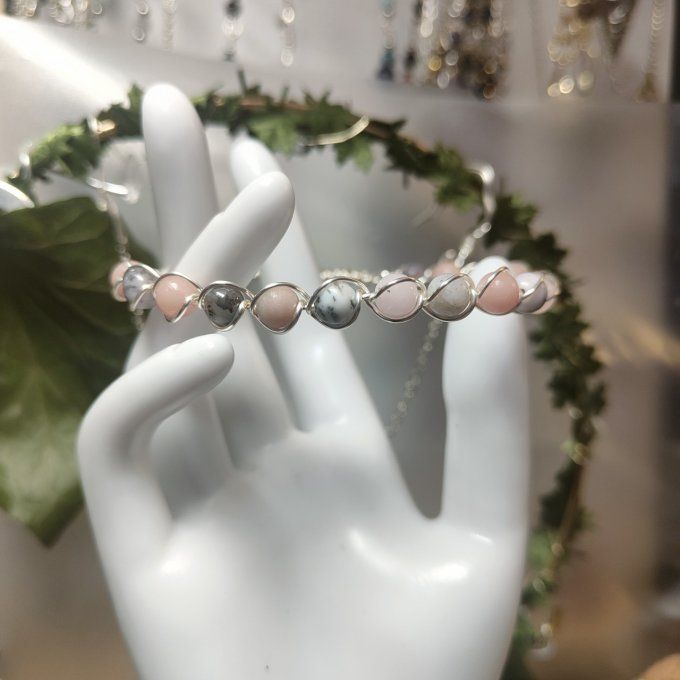 Bracelet NOUT : élévation de l'âme -6mm
