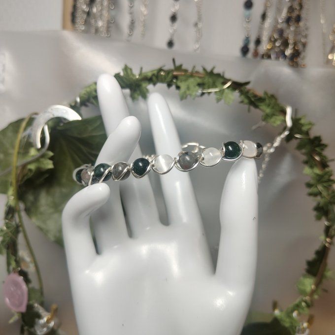Bracelet  DOLORIS /allergies , douleurs et  chance  - 6MM
