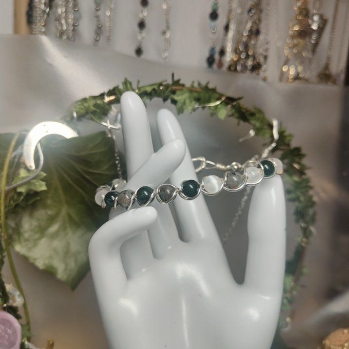 Bracelet  DOLORIS /allergies , douleurs et  chance  - 6MM