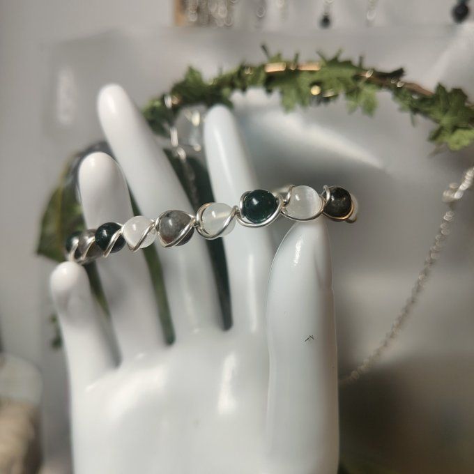 Bracelet  DOLORIS /allergies , douleurs et  chance  - 6MM