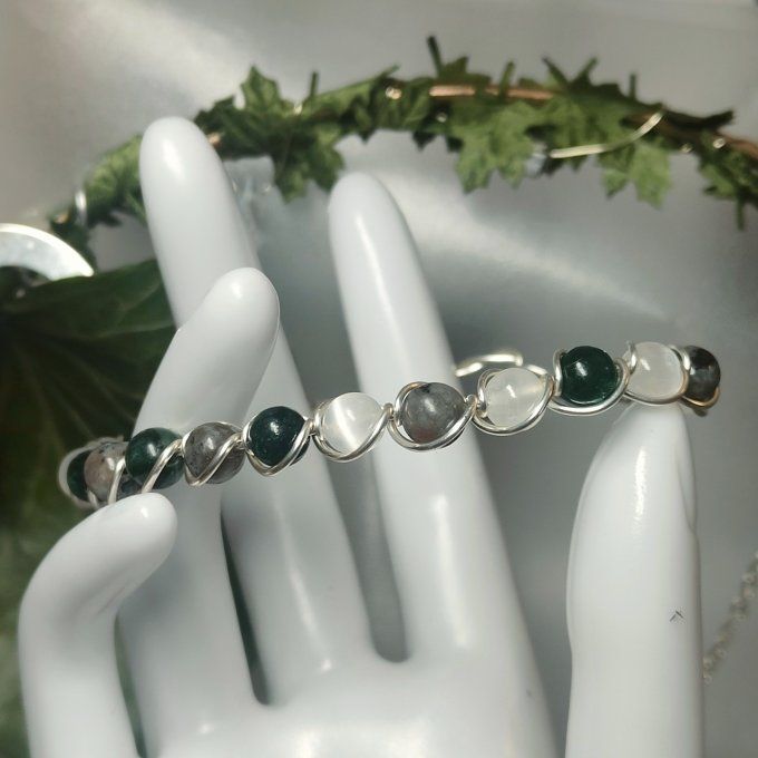 Bracelet  DOLORIS /allergies , douleurs et  chance  - 6MM