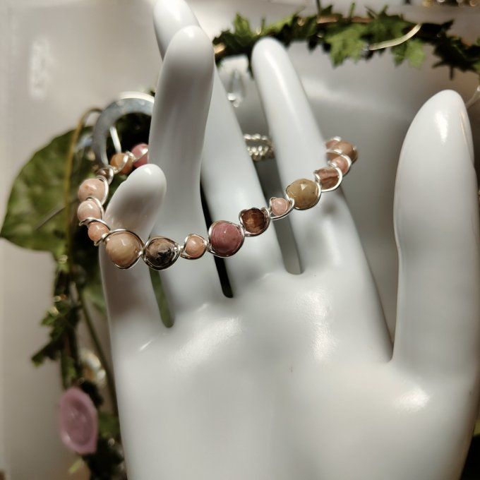 Bracelet rodochrosite 
