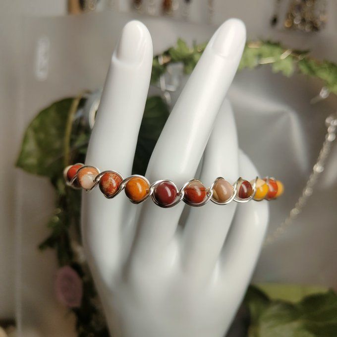 Jaspe Mokaite 6mm