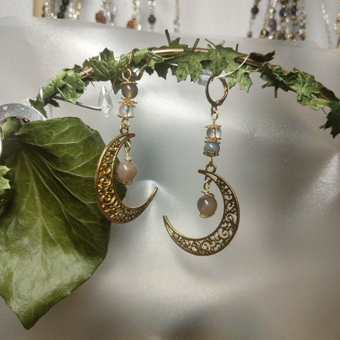 Boucle d'oreille madame 