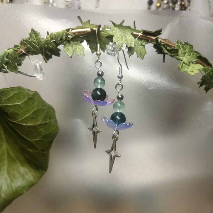 Fleur de fluorite