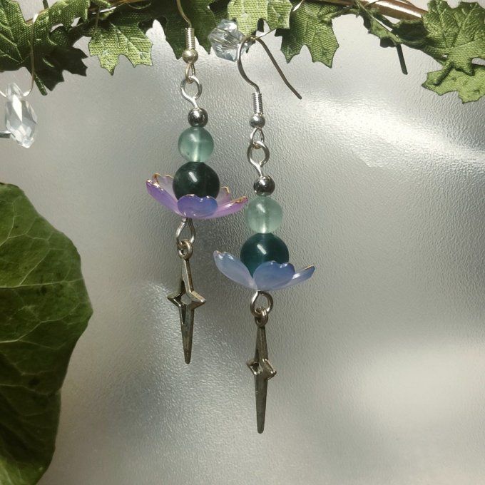 Fleur de fluorite
