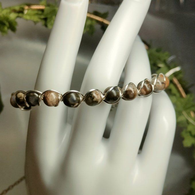 Bracelet Llanite-Que Sera -6mm