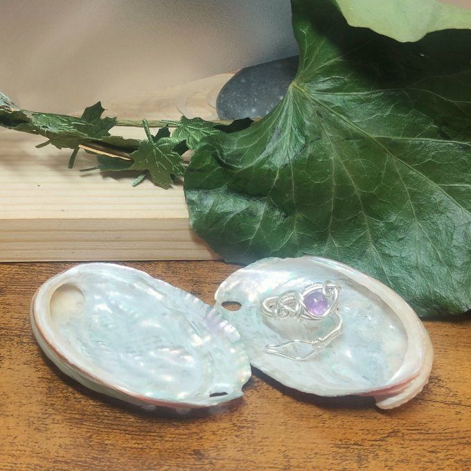 Ormeau pierre et bague 6 cm