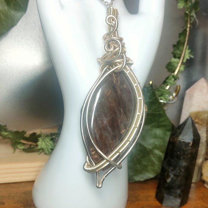 Quartz hématoïde ✨Force, Sérénité & Harmonie