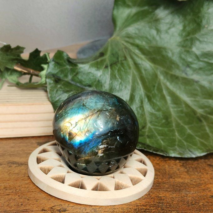 Galet labradorite 3*3