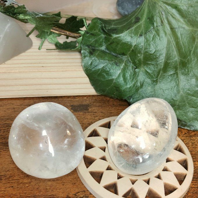 oeuf cristal de roche 3*2,5