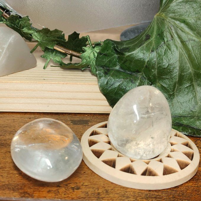 oeuf cristal de roche 3*2,5