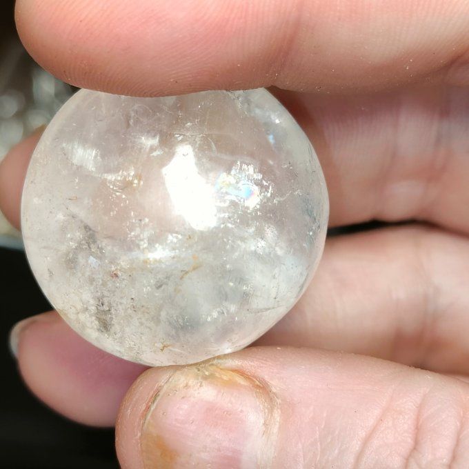 oeuf cristal de roche 3*2,5