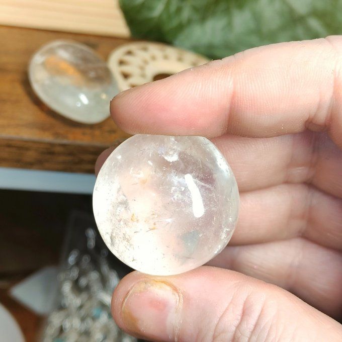 oeuf cristal de roche 3*2,5