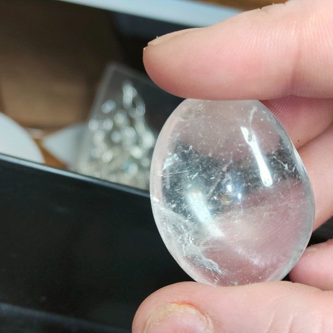 oeuf cristal de roche 3*2,5