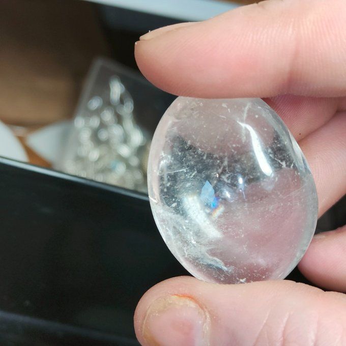 oeuf cristal de roche 3*2,5