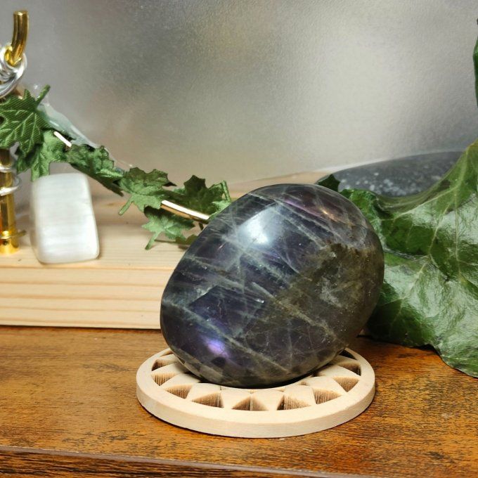Galet labradorite violet 5*4