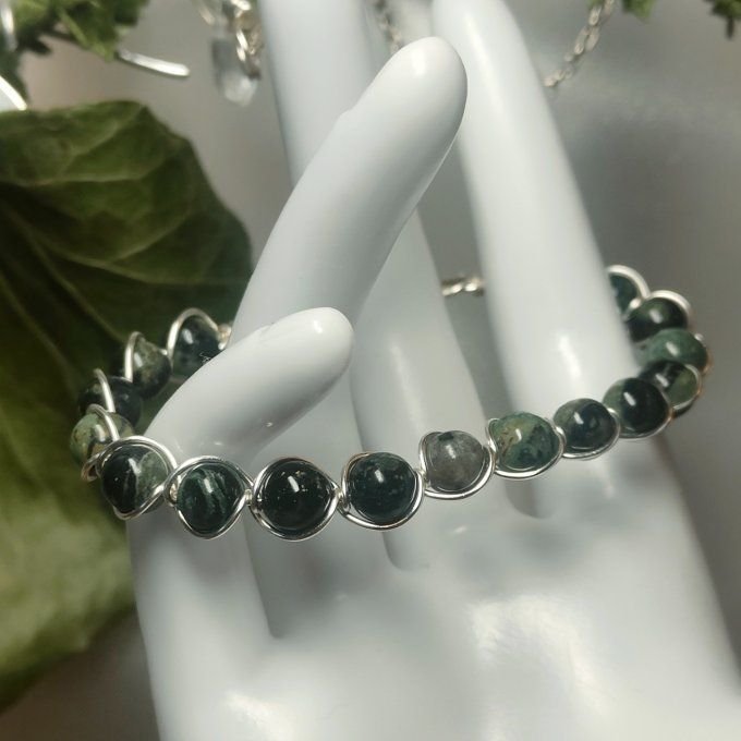 Bracelet jaspe kambaba-6mm