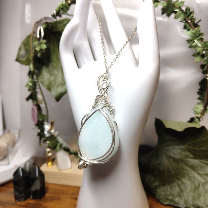 Calcite verte ✨Renouveau et clarté 