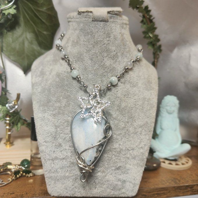 Collier Elfique Faery Ice✨ douceur des Empathes 