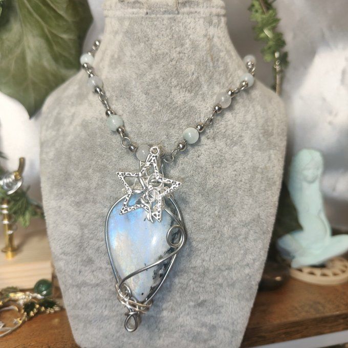 Collier Elfique Faery Ice✨ douceur des Empathes 