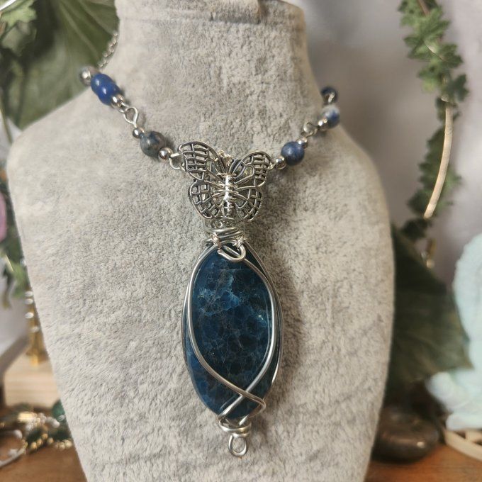 Collier elfique Ciel Australe✨libéré tes mots