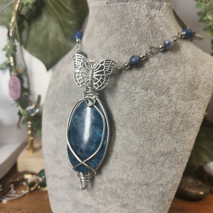 Collier elfique Ciel Australe✨libéré tes mots