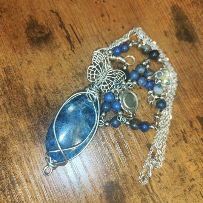 Collier elfique Ciel Australe✨libéré tes mots