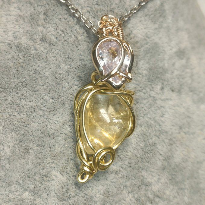 ✨ Citrine ,rose de cristal– Pierre de l'Abondance et de la Prospérité ✨ - Copie