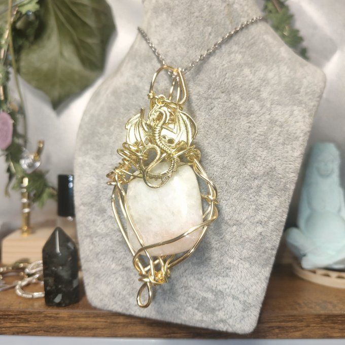  Apophyllite sur stibine ✨lumière et sérénité ✨ 